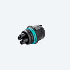 TECHNO SRL - TLHTHB.387.M4A MINI-CONNECT SOCKET PANEL 4P SCW IP68 N