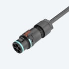TECHNO SRL - TLHTHS.389.A5E.R KIT CONNECT P+S 5P SCREWLESS 1-2-L-N-PE