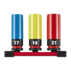 MILWAUKEE - AEG - COP4932493370 SET BUSSOLE 12 GOMMATE 3PZ