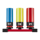 MILWAUKEE - AEG - COP4932493370 SET BUSSOLE 12 GOMMATE 3PZ