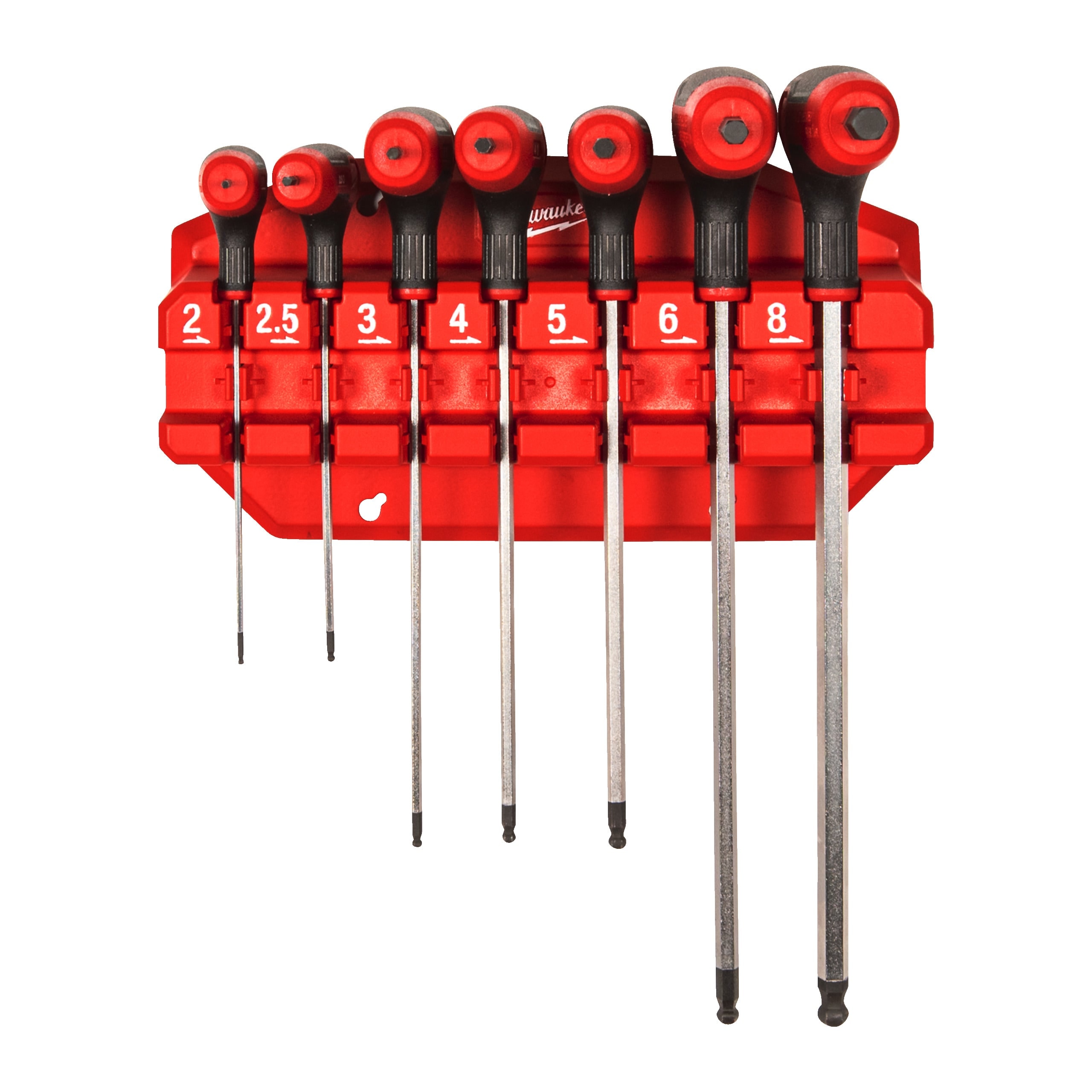 MILWAUKEE - AEG - COP4932498677 SET MAGN CHIAVI ESAG CON IMP. - 7 PZ.