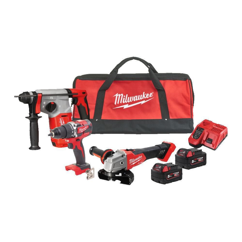 MILWAUKEE - AEG - COP4933498580 M18 PPA3-502 KIT BLPDRC+FSAG+BLH