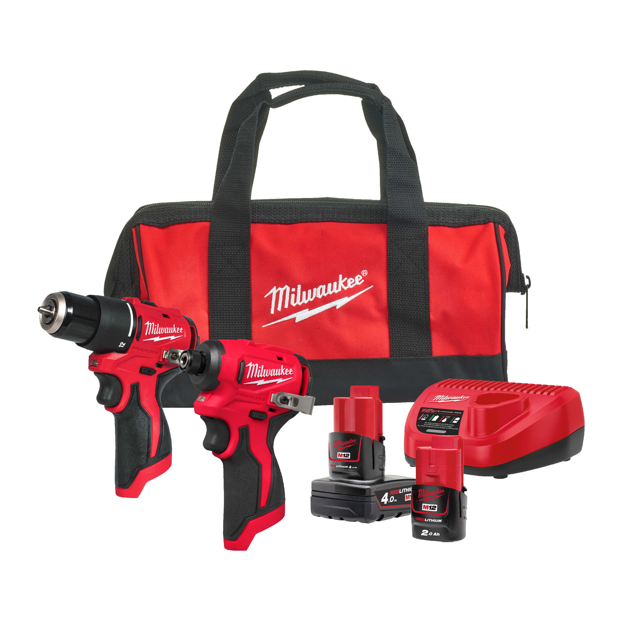MILWAUKEE - AEG - COP4933500425 M12 BLPP2B-422B BLPDRC+BLIDRC