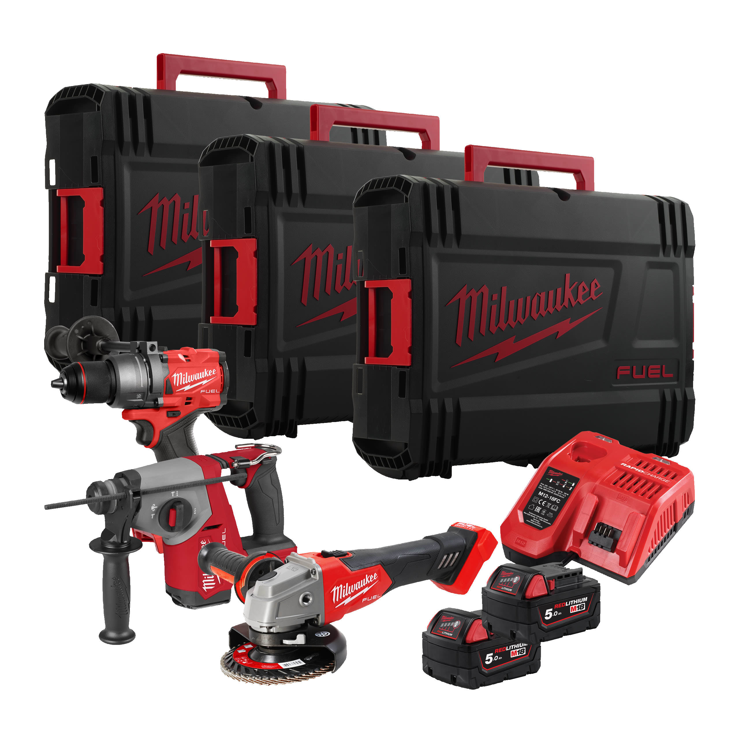 MILWAUKEE - AEG - COP4933501304 M18 FPP3ITA-502 FPD3+FSAG+FHAC16