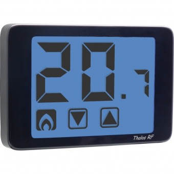 VEMER SPA - VEMVE481800 THALOS RF NERO TERMOST. TOUCH BATT.