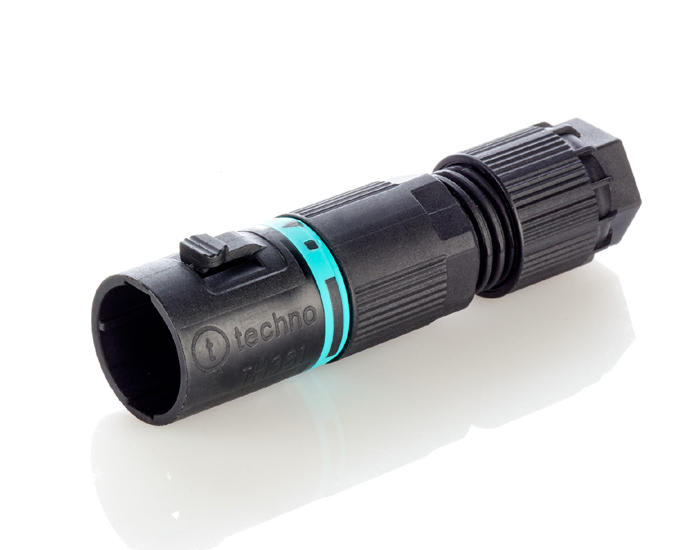 TECHNO SRL - TLHTHB.381.A2A MICRO-CONNECT PLUG 2P SCREW  IP68 CON TA