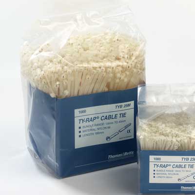 ABB SPA - ABBTYB24M TYRAP IN SCATOLA 3,6X140 NAT 1000PZ