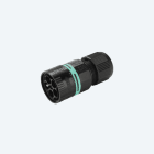 TECHNO SRL - TLHTHB.387.A5A MINI-CONNECTOR PLUG 5P SCREW D7-12 IP68