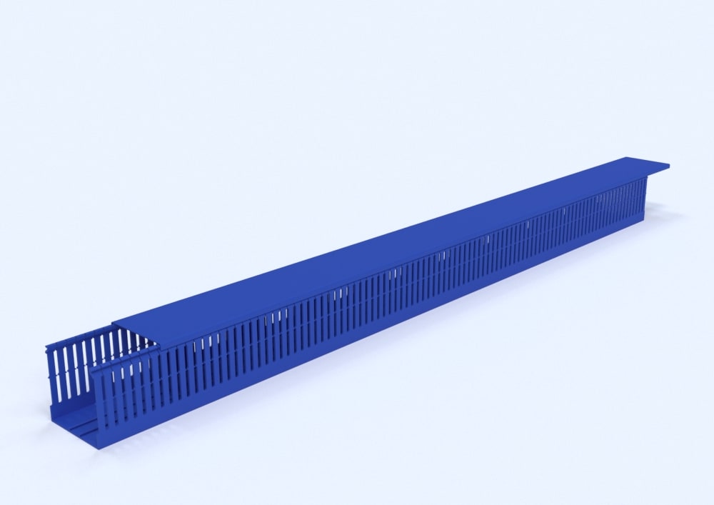 CANALPLAST - CANE184BL CAN.CABL.60X100 S/4SG BLU