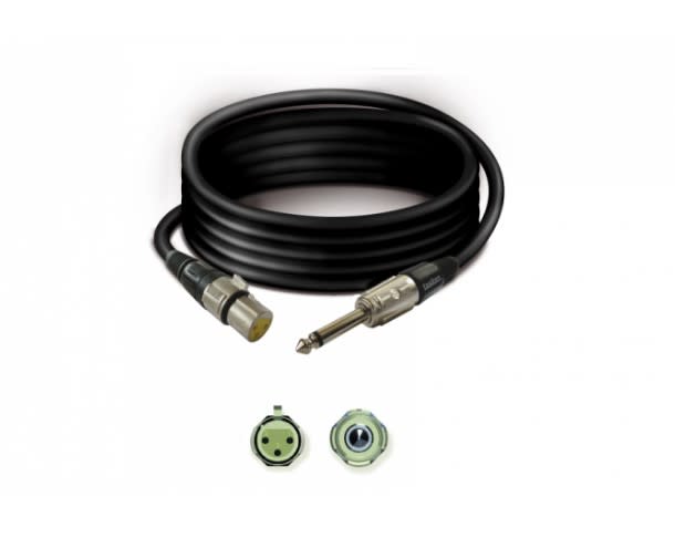 MILAN SRL - MLNTK226 JACK MONO - D 6,35 / XLR 3 PIN FEMM.