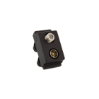 FAIT SRL - FIT5121605 TL/FM - PRESA DOP. FF + IECM COMP.TICINO LIVING