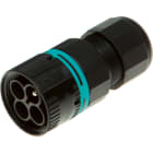 TECHNO SRL - TLHTHB.387.A3A MINI-CONNECTOR PLUG 3P SCREW D7-12 IP68