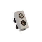 FAIT SRL - FIT5121606 TLT/FM - PRESA DOP. FF + IECM COMP.TICINO TECH