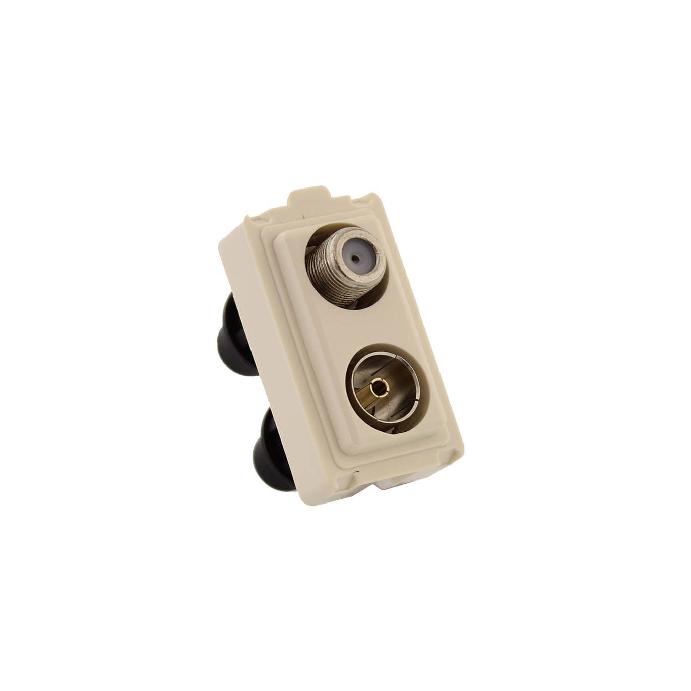 FAIT SRL - FIT5122607 TM/FI - PRESA DOP. FF + IECF COMP.TICINO MAGIC