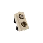 FAIT SRL - FIT5121607 TM/FM - PRESA DOP. FF + IECM COMP.TICINO MAGIC