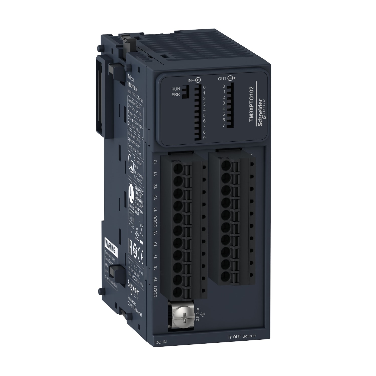SCHNEIDER ELECTRIC - SNRTM3XFHSC202G Modulo conteggio veloce 2 HSC 10 In/ 8 reflex Out + eventi a molla