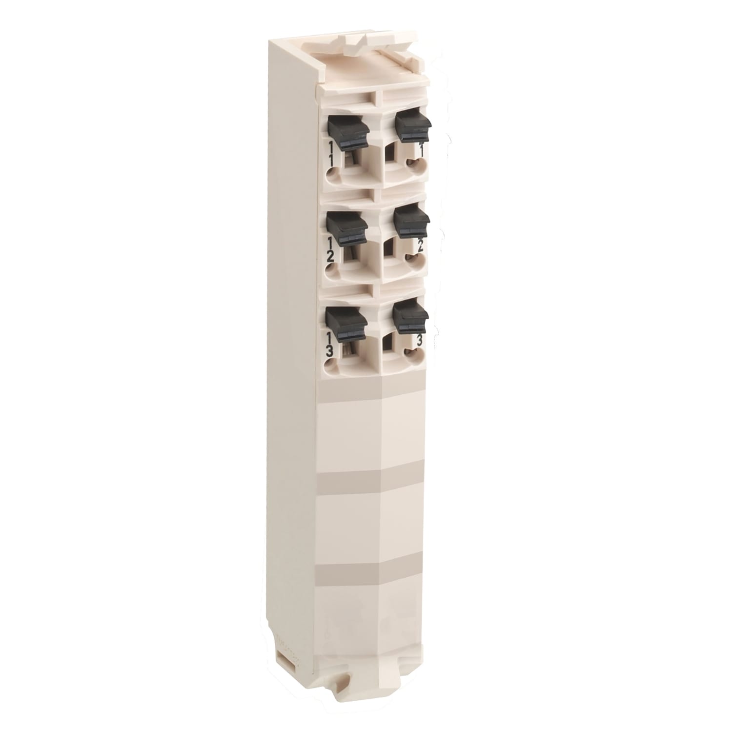 SCHNEIDER ELECTRIC - SNRTM5ACTB06 MORSETTIERA 6 CONTATTI BIANCO 1 PZ