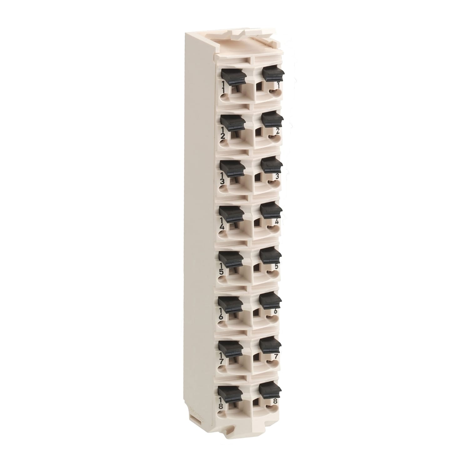 SCHNEIDER ELECTRIC - SNRTM5ACTB16 MORSETTIERA 16 CONTATTI BIANCO 1 PZ