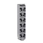 SCHNEIDER ELECTRIC - SNRTM5ACTB12PS MORSETTIERA 12 CONTATTI GRIGIO 1 PZ