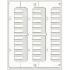 CABUR SRL - CBRTMC16040Y TES.MARCAFILO L=16MM (X30) GIALLA