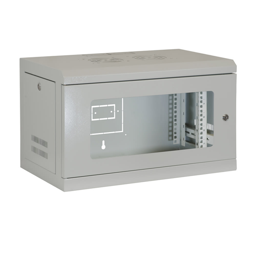 LINK4COM SRLS - LK4TMR1V3506.7035B Rack muro 19  6U 60x35x34 Grigio
