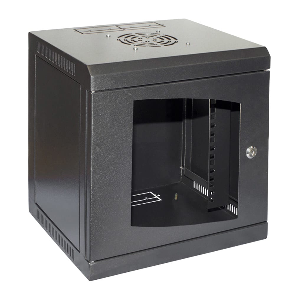 LINK4COM SRLS - LK4TMX10P6U.9005B Rack muro 10  6U 35x28x34 Nero
