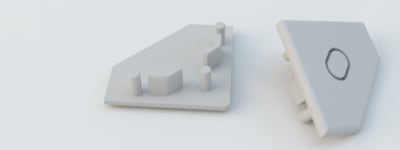 DIGIMAX SRL - DIXTPA2020-B 2PZ TAPPI PLASTICA BIANCHI COVER PIANA