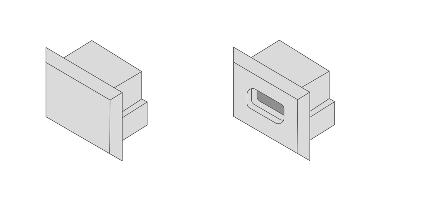 DIGIMAX SRL - DIXTPE2112-G 1PZ TAPPO IN PLASTICA GRIGIO
