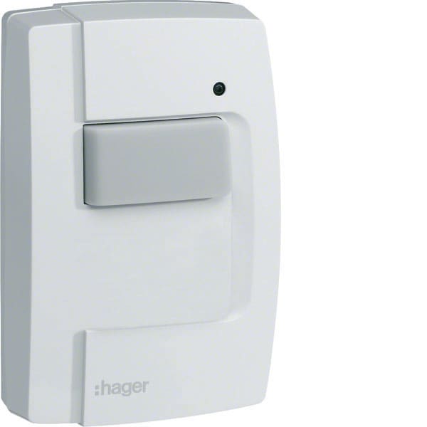 HAGER - HAGTRE301 Funk AP 1fach Tastsensor IP55, q.-link