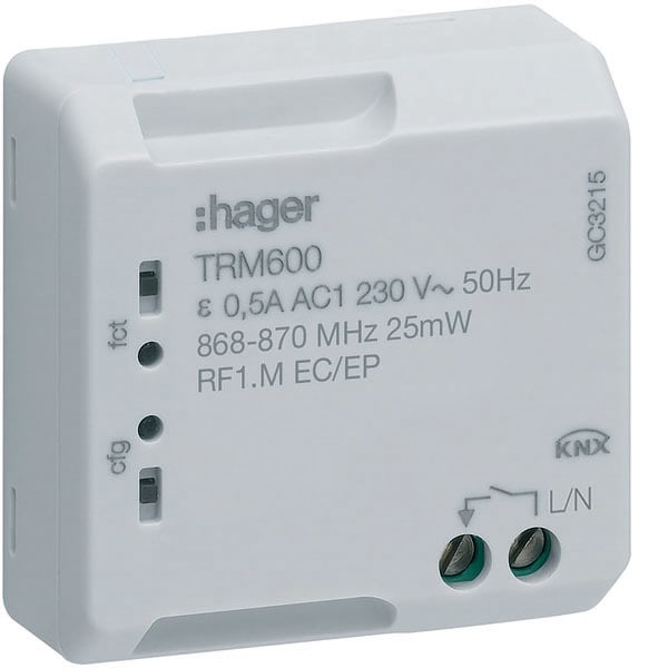 HAGER - HAGTRM600 Funk UP Binareing. fur Tasterschaltungen