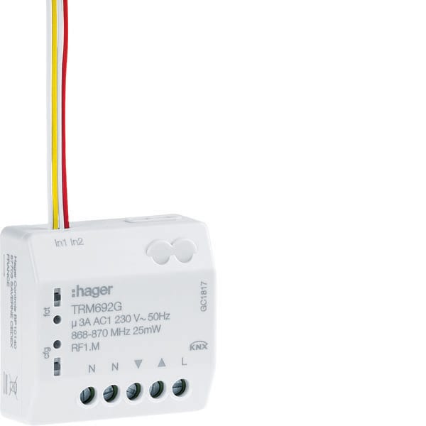 HAGER - HAGTRM692G Funk UP Jal.-Akt. 1f/Eing. 2f 3A