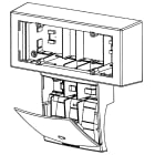 CANALPLAST - CANTRS13CILS SCAT.UTENZ.6 MOD.COL.CILIEGIO S. DL3