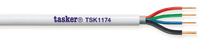 MILAN SRL - MLNTSK1174 3X0,35+1X0,50CAVO TONDO LED RGB RITARDAN
