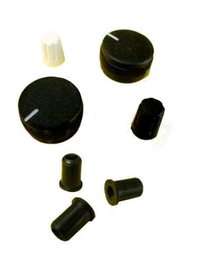 TECNEL TECNOLOGIE EL - TTETE0362 MANOPOLA PRESSIONE D.6 MM NERA IND.D23 M