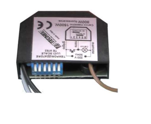 TECNEL TECNOLOGIE EL - TTETE9782 TIMER LUCI SCALE 3F 20SEC-20MIN 10A 230V