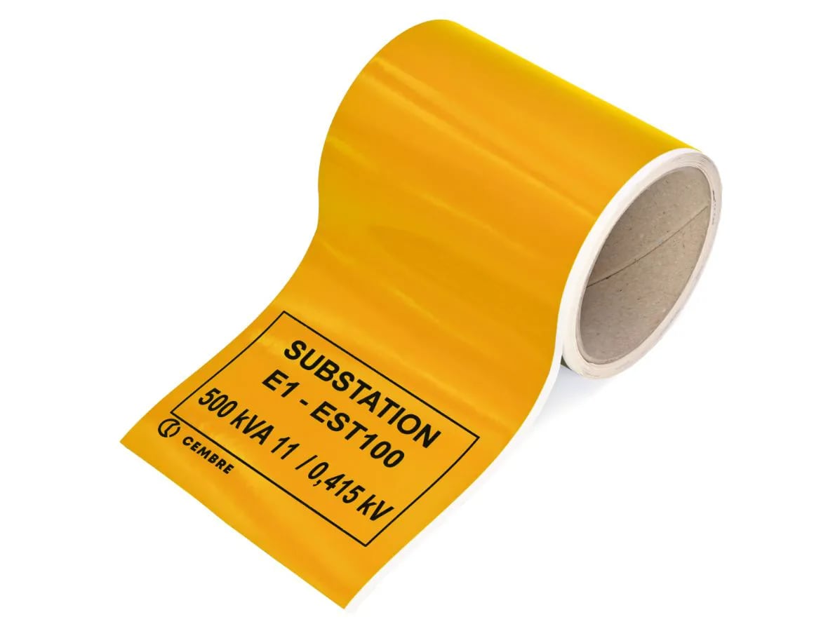 CEMBRE SPA - CEM8506006YCYG/5 FILM TTF ADESIVO LUNG.22-LARGH.105MM.YCY