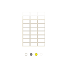 CEMBRE SPA - CEM8400044WVYG ETICH.TTL 30,00X100,00 MM.IN WVYG SU ROT