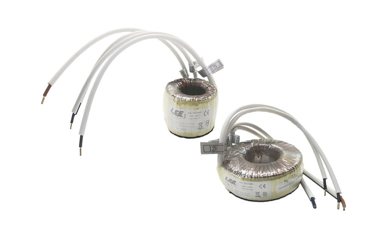 LEF LIGHTING SRL - LEFTTO40A24 T.M. TOROIDALE 400VA H55 230V / 24VAC