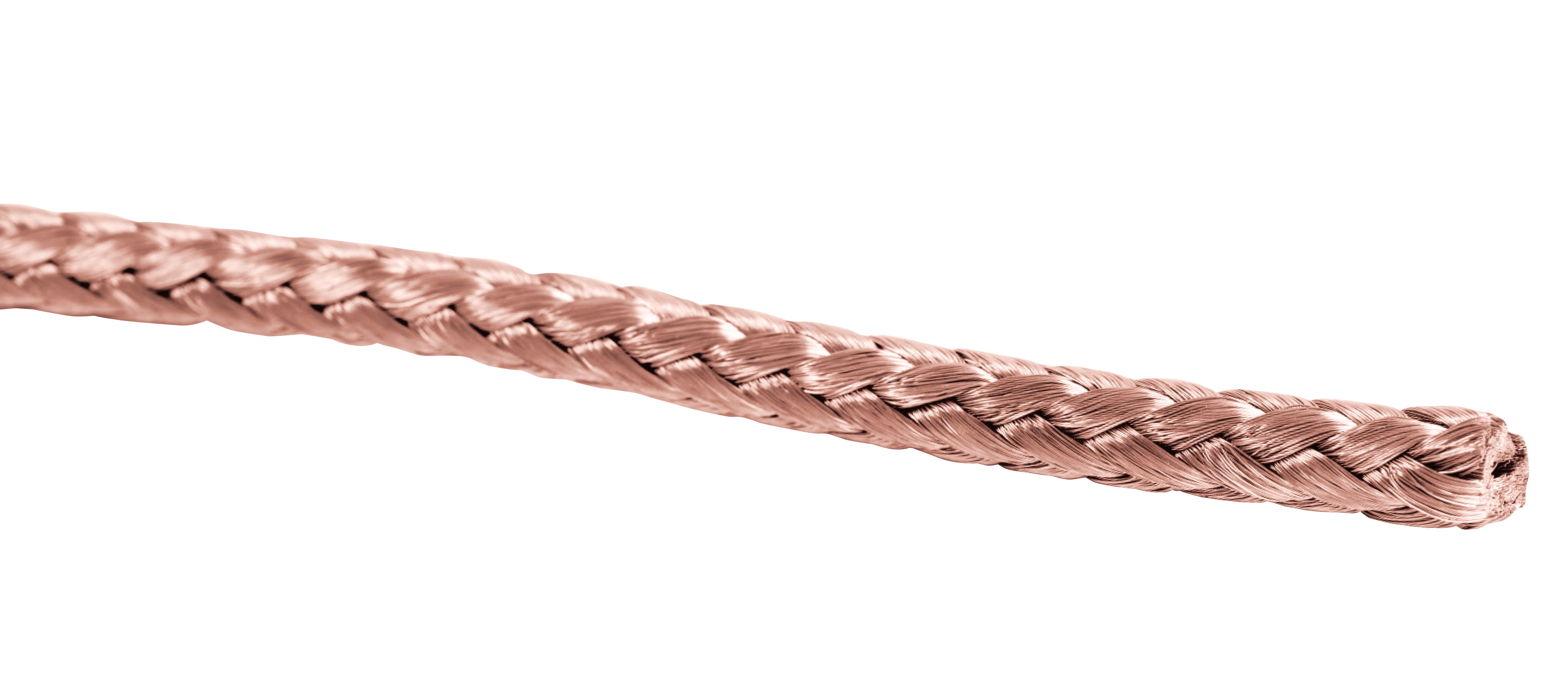 TEKNOMEGA SRL - TKGTTR1015 TRECCIA TONDA RAME ROSSO 25MMQ L25M