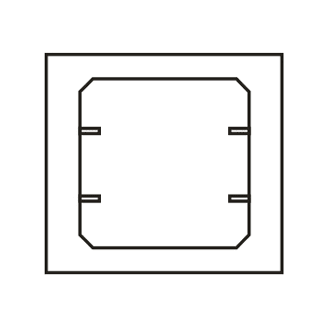 A.T.E.C. SRL - TUTTU AC10MC ADATT X COM 35X35 AXOLUTE ETERIS SILVER