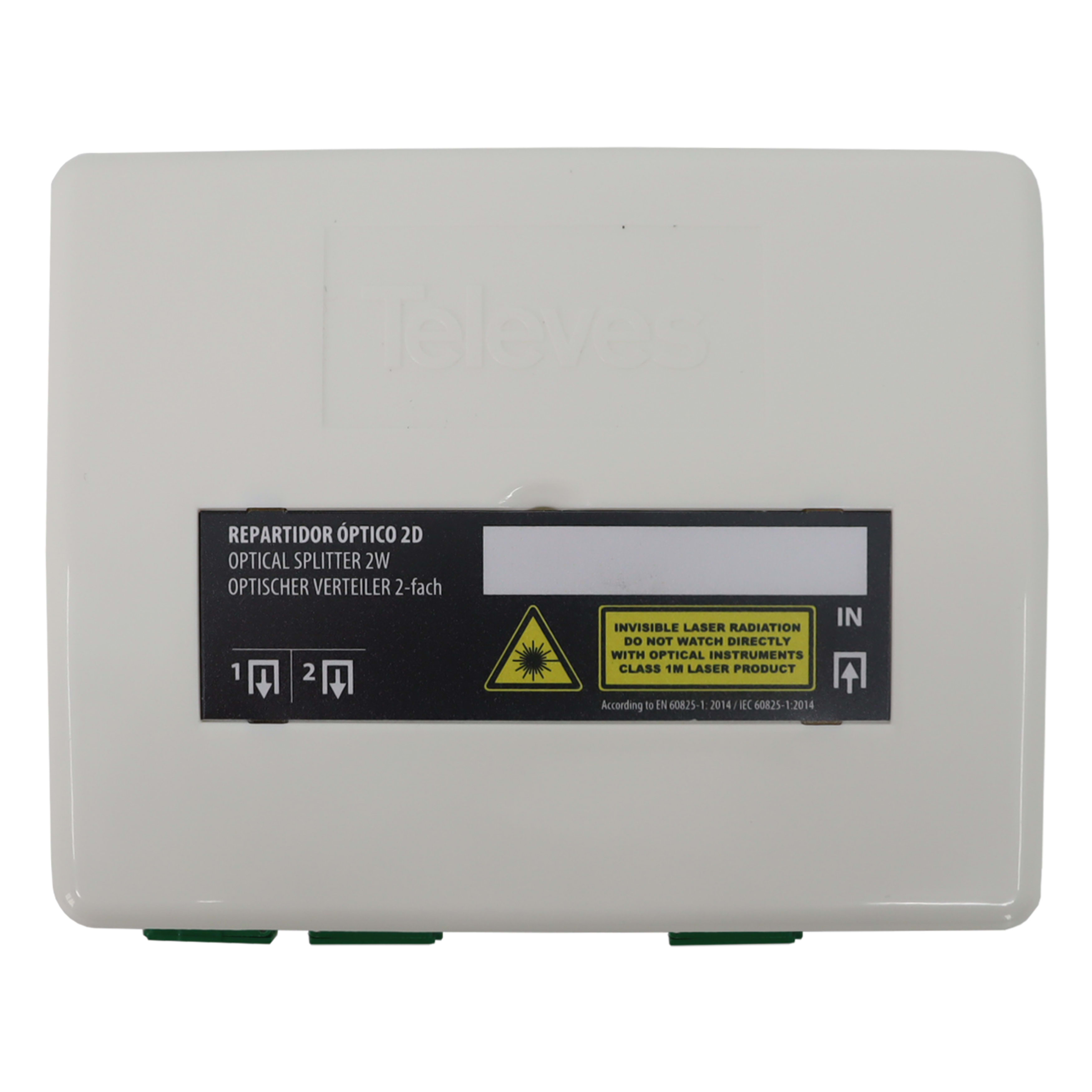 TELEVES ITALIA SRL - TVV233710 SPLITTER F.O.1250-1650NM SC/APC 2VIE 4DB