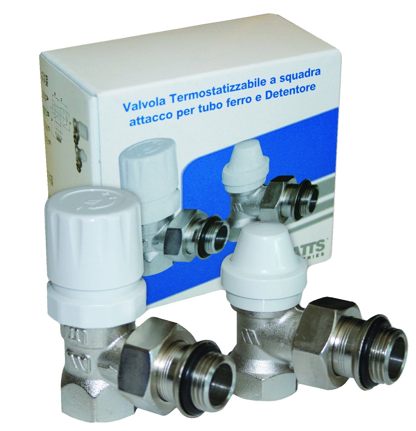 WATTS INDUSTRIES ITA - WATKIT178+D38 TWIN KIT FERRO 3/8 VALVOLA+DETENT.