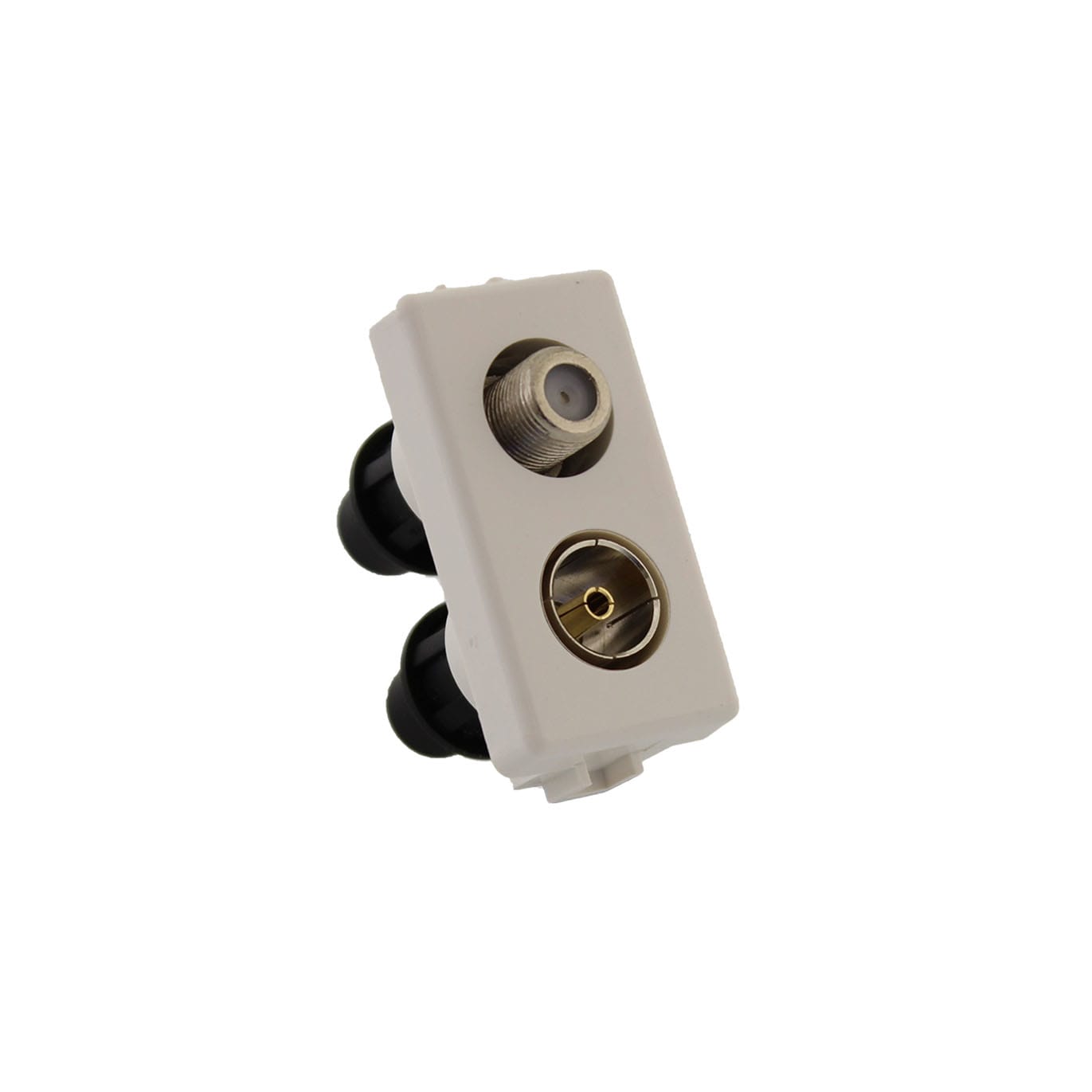FAIT SRL - FIT5122611 TX/FI - PRESA DOP. FF + IECF COMP.TICINO MATIX
