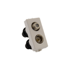 FAIT SRL - FIT5122611 TX/FI - PRESA DOP. FF + IECF COMP.TICINO MATIX