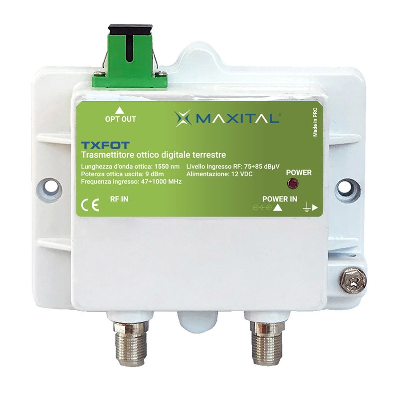 FTE MAXIMAL ITALIA S - FTETXFOT TXFOT TRASMETTITORE OTTICO RF TV-DTT