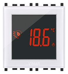 VIMAR S.P.A. - VIW02950.B TERMOSTATO TOUCH 2M 120-230V BIANCO