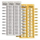 GRAFOPLAST SRL - GRASIHF2Y/30 TESSERA CAVI GIALLO L=30 MM 480 PZ