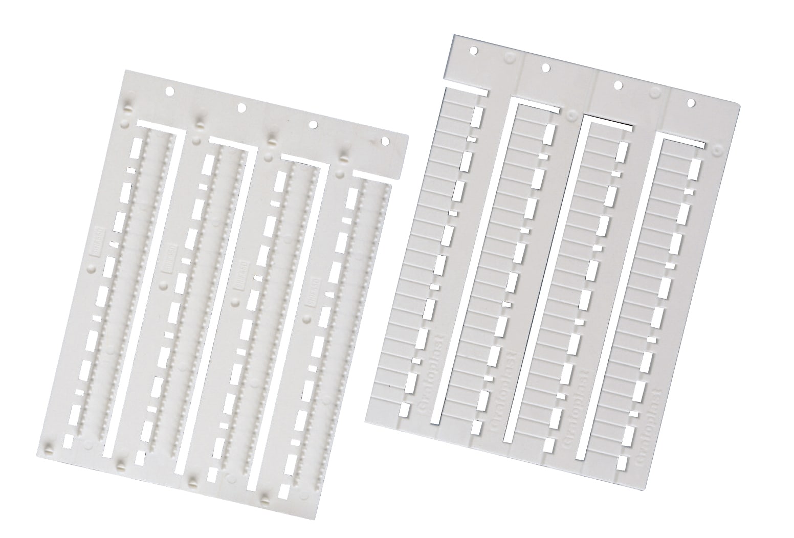 GRAFOPLAST SRL - GRASIHF64NW TESSERA A STRISCIA WAGO 12X4 MM 1248 PZ