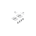 NOVALUX SRL - NOX1020C1.99 THE PANEL 3: KIT GIUNTI NON SOSPESI