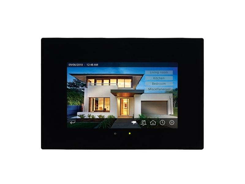 EELECTRON SPA - EEXTP70I12KNX-GL-3 TOUCH PANEL KNX 7 IP+VIDEOC - GL BK